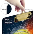 thumbnail image 4 of FMSHPON Tennis Ball in FireWater Clipboard Hardboard Wood Nursing Clip Board and Pull for Standard A4 Letter 13x9 inches, 4 of 6