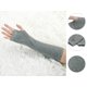thumbnail image 2 of Guantes sin Dedos Mujeres Longitud Codo Elástico Brazo Sin Pulgar Cálidos Gris Unique Bargains Una Talla, 2 of 6