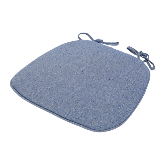 Fzaqwen Chair Pad Non Slip Removable Chair Cushion Soft Seat Pad Chair Seat Pad for Home Blue