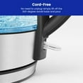 thumbnail image 4 of Chefman Rapid Boil 1.2L Electric Tea Kettle with Removable Lid – Stainless Steel – OPEN BOX – Tested & Guaranteed, 4 of 6