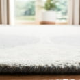 thumbnail image 4 of SAFAVIEH Micro-Loop Mira Geometric Wool Area Rug, Blue/Ivory, 5' x 8', 4 of 7