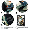 thumbnail image 3 of Designart Geometric Graffiti II Canvas Wall Art, 3 of 5