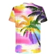 thumbnail image 4 of Zylanna Men's T-Shirts Tee, Summer Hawaii Print Short Sleeve Crew Neck Fashion Tops for Mens Multicolor, 4 of 5