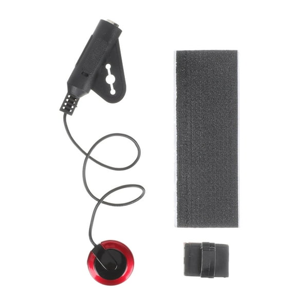 FRCOLOR Acoustic Guitar Pickup with SelfAdhesive for Easy Installation and Excellent Sound Performance Red Plastic