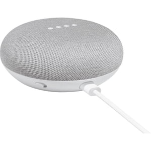 Google Home Mini Smart Speaker, Chalk