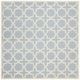 thumbnail image 6 of SAFAVIEH Cambridge Liz Geometric Wool Area Rug, Light Blue/Ivory, 4' x 6', 6 of 10
