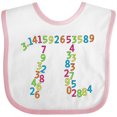 thumbnail image 3 of Inktastic Pi Numbers in Pi Symbol for Pi Day Boys or Girls Baby Bib, 3 of 4