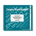 thumbnail image 2 of Ekonomik Check Register Forms 40 Sheet(s) - Wire Bound - 10" x 8 3/4" Sheet Size - 10 Columns per Sheet - White Sheet(s) - Green Print Color - Recycled - 1 Each, 2 of 2