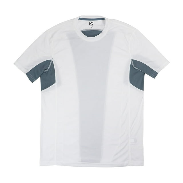 Camiseta básica de rendimiento de ideología para hombre, blanco, XXL