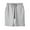 Gray, variant on Timegard Shorts for Women Drawstring Elastic Waist Solid Color Shorts Casual Loose Workout Cropped Trousers