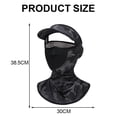 thumbnail image 5 of Máscara de protección solar, ciclismo al aire libre de verano, pesca, anti-ultravioleta, sombrero de copa vacío de una pieza, protector de cuello, máscara facial, 5 of 5