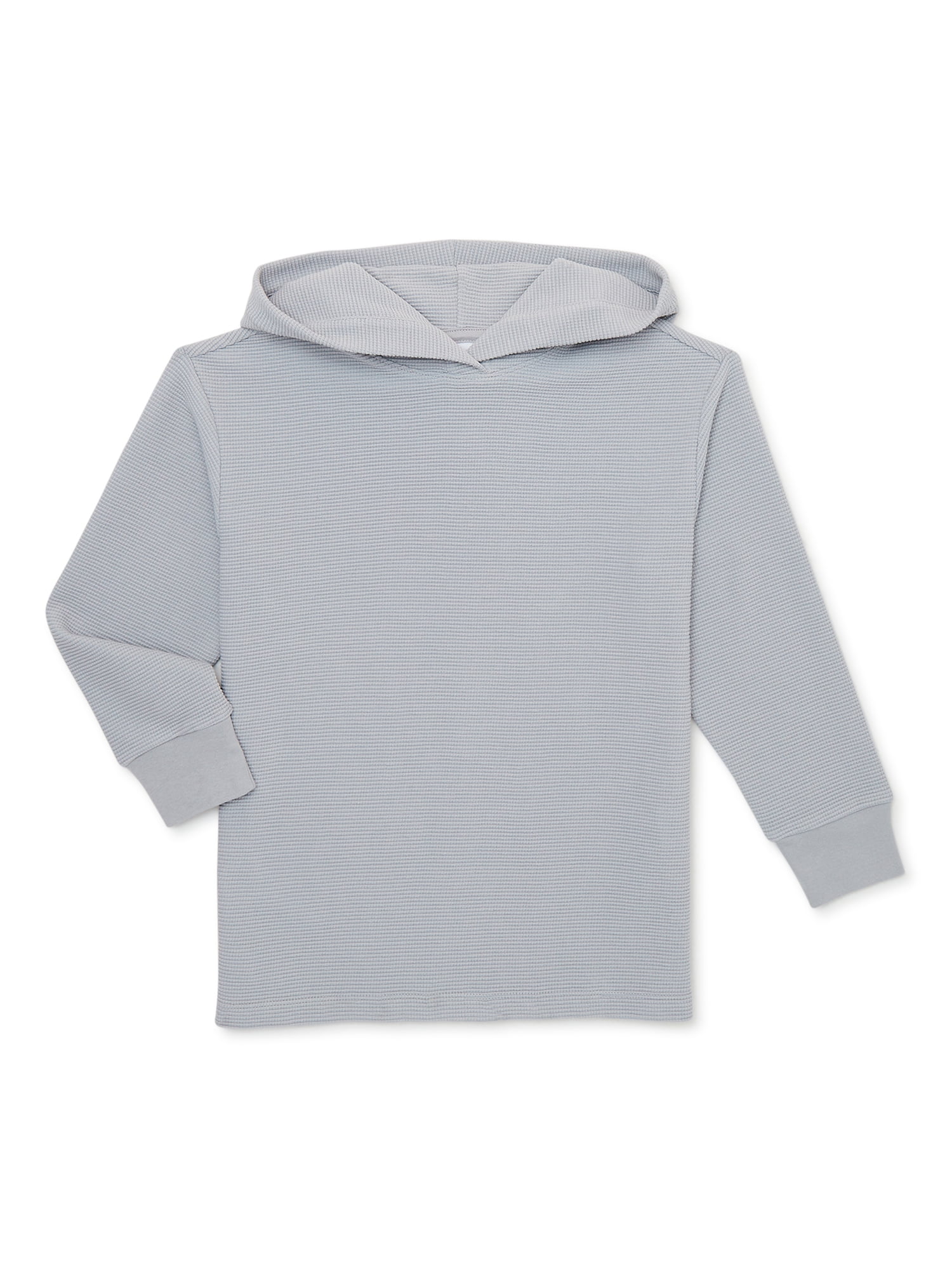 Wonder Nation Boys Texture Hoodie, Sizes 4-18 & Husky