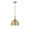 thumbnail image 4 of Berg 1-Light Pendant in Warm Brass, 4 of 6