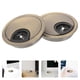 thumbnail image 3 of 2pcs Desk Grommet Desk Cord Grommet 60mm Cable Organizer Office Door Hole Cover, 3 of 3