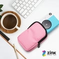 thumbnail image 4 of Funda para cámara Zink Soft Small con bolsillo de papel fotográfico, color rosa, 4 of 4