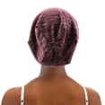 thumbnail image 2 of sent hair Satin Lined Bonnet for Women Hair Cover Bonnet Adjustable Night Sleeping Cap Slouchy Beanie for Long Curly Hair,Braids,Dreadlocks(Burgundy), 2 of 3