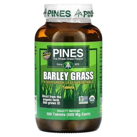 Barley Grass, 500 Tablets, Pines International