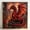 Dragon-Red, variant on Mythic Dragon Realms 3D Fabric Poke Art Kit Stunning DIY Dragon Craft, No-Sew Textile Art Kit with Raised Layered Texture Handmade Fantasy Wall Decor for Beginners & Craft Lovers