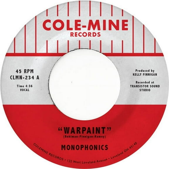 Monophonics & Kelly Finnigan - Warpaint / Crash & Burn - Music & Performance - Vinyl [7-Inch]