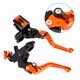 thumbnail image 4 of Kit De Palancas De Depósito De Cilindro Maestro De Embrague De Freno De Motocicleta De 7/8 Pulgadas, Ajuste Universal Para La Mayoría De Motocicletas Con Manillar De 7/8 Pulgadas, 4 of 7
