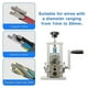 thumbnail image 3 of Manual Rotary Wire Stripper Cable Cutting Machines With Hand Crank Electric Peeling Machine Metal Compact Electrical Tools, 3 of 5