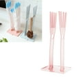 thumbnail image 3 of 2 Pcs Glove Rack Faucet Drain Pad Kitchen Sink Mittens Cleaning Gloves Pink, 3 of 8