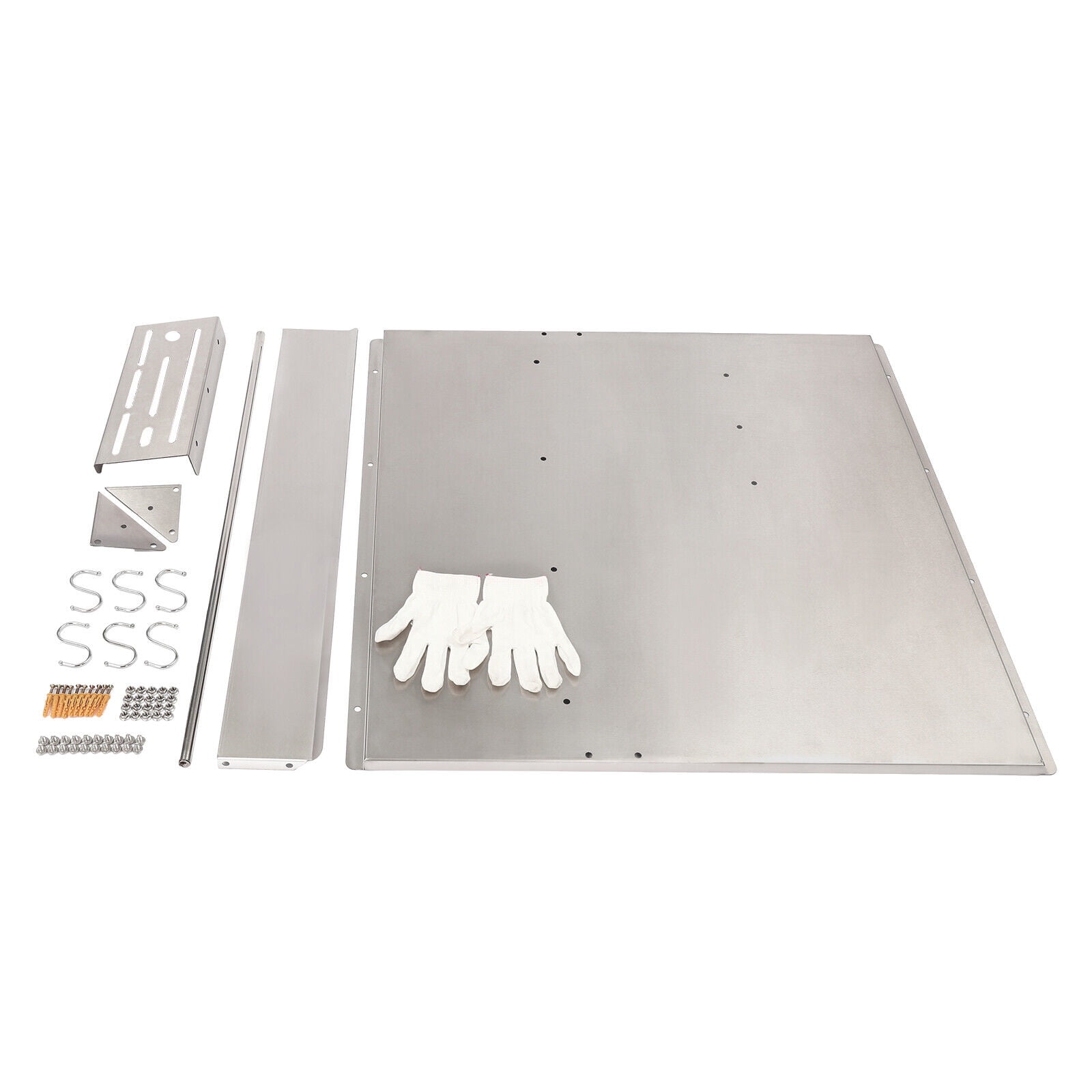 Range Hood Backsplash, Range Hood Wall Shield, Stainless Steel Splash Plate for Range Hood