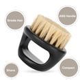 thumbnail image 4 of Cepillo Para Barba, Cepillo Para Dar Forma A La Barba, Cepillo Para Peinar La Barba Portátil De 3 Estilos, Peinado, Cuidado De La Barba, Aseo De La Barba, 4 of 7