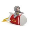 Curious George in Rocket Ship Sound Toy 8" Toy