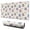 Owl Colorful Floral, variant on 31.5x11.8 Inch Gaming Mouse Pad, Non-Slip Stitched Rubber Desk Mat for Desktop & Laptop,Owl Colorful Floral White Pattern