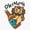 1pcs, variant on Cute Japanese Shisa Lion Dog Guardians And Awamori Rice Sake Bottle Okinawa Logo Decal For Laptop Sticker