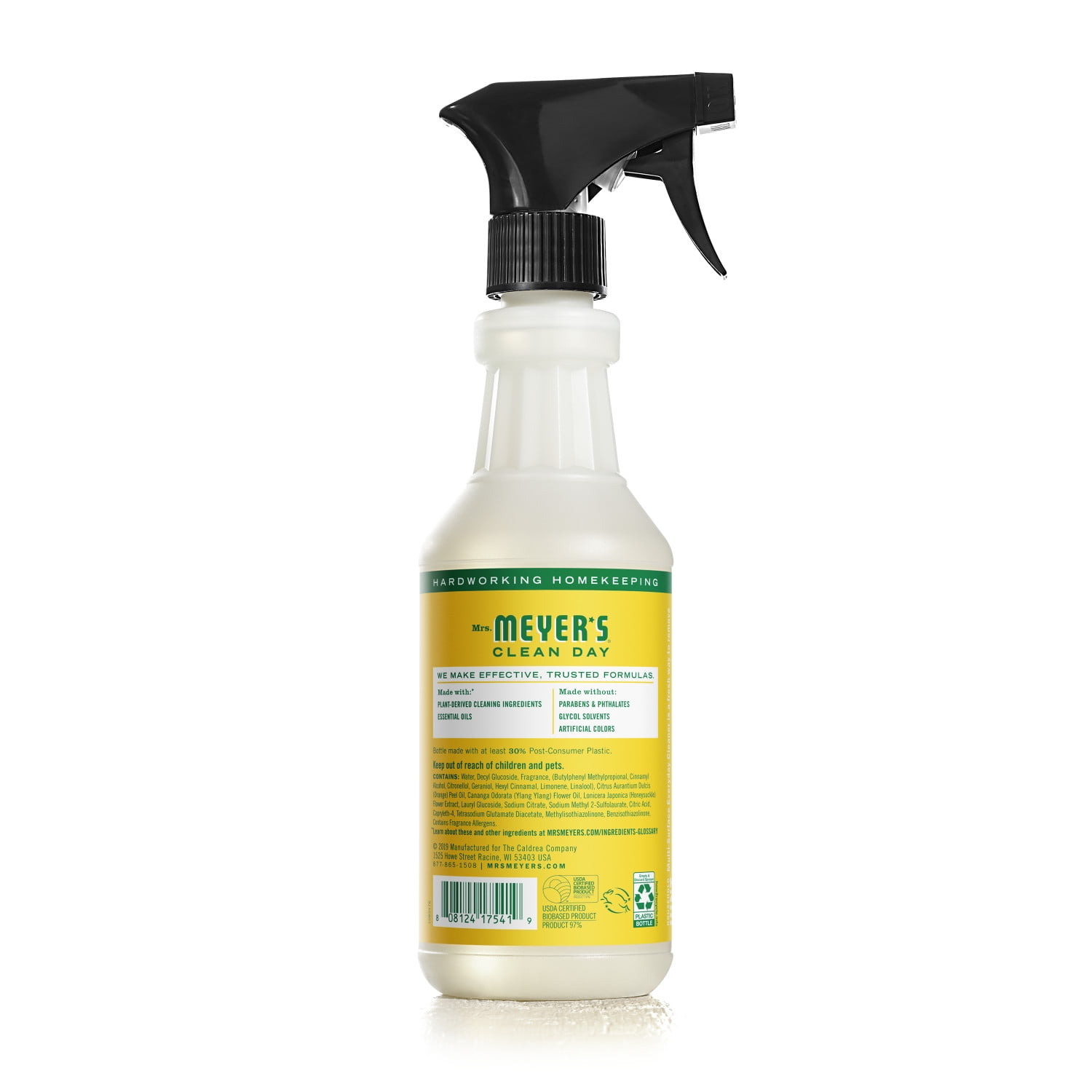 (2 pack) Mrs. Meyer's Clean Day Multi-Surface Everyday Cleaner, Honeysuckle Scent, 16 Fl Oz Bottle