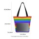 thumbnail image 3 of Easygdp Colorful Glitter Rainbow Bolso de Hombro para Mujer, Bolso Bandolera y Cartera de Mano Elegante para Uso Diario, 3 of 4