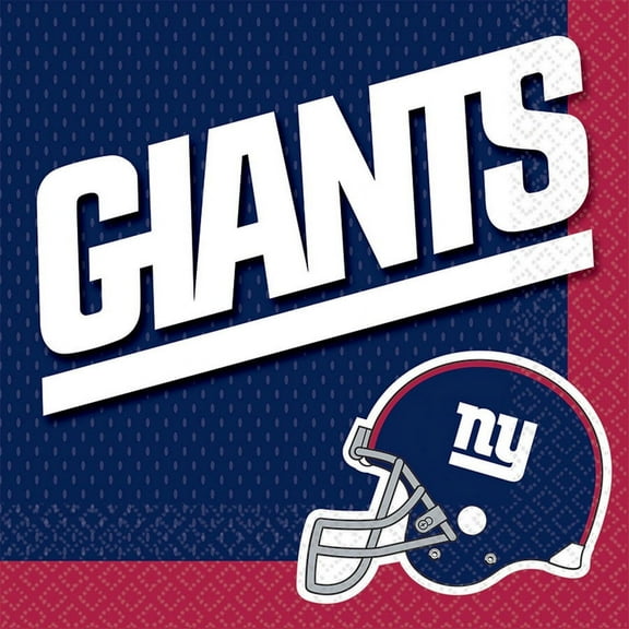 NFL New York Giants Luncheon Napkins (16 Pack) - Party Supplies