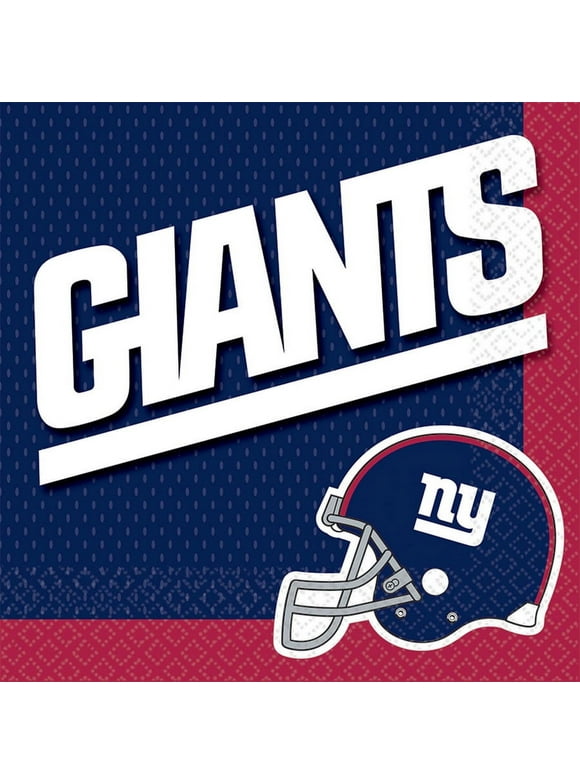 NFL New York Giants Luncheon Napkins (16 Pack) - Party Supplies
