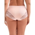 thumbnail image 3 of INSPIRE CHIC Women's Plus Size Mid-Rise Lace Trim Casual Underwear, 3 of 7