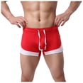 thumbnail image 2 of WHLBF Men's Swimming Trunks Casual Sports Pants Fitness Beach Boxer Shorts Sports Pants, 2 of 6