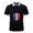 Black, variant on Men's Short Sleeve Polo Shirts Summer Patterned Collared Top