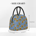 thumbnail image 2 of Yiaed Sunflowers Print Lunch Bag Adult Insulated Lunch Box, Leakproof Cooler Food Lunch Containers Reusable High Capacity Lunch Tote Bags-One Size, 2 of 6