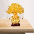 thumbnail image 3 of TISHITA Money Tree Statue Lucky Tree Figurine Tabletop Artwork Lucky Wealth Sculpture Ornament for Bedroom Office New Year Decoration M, 3 of 7