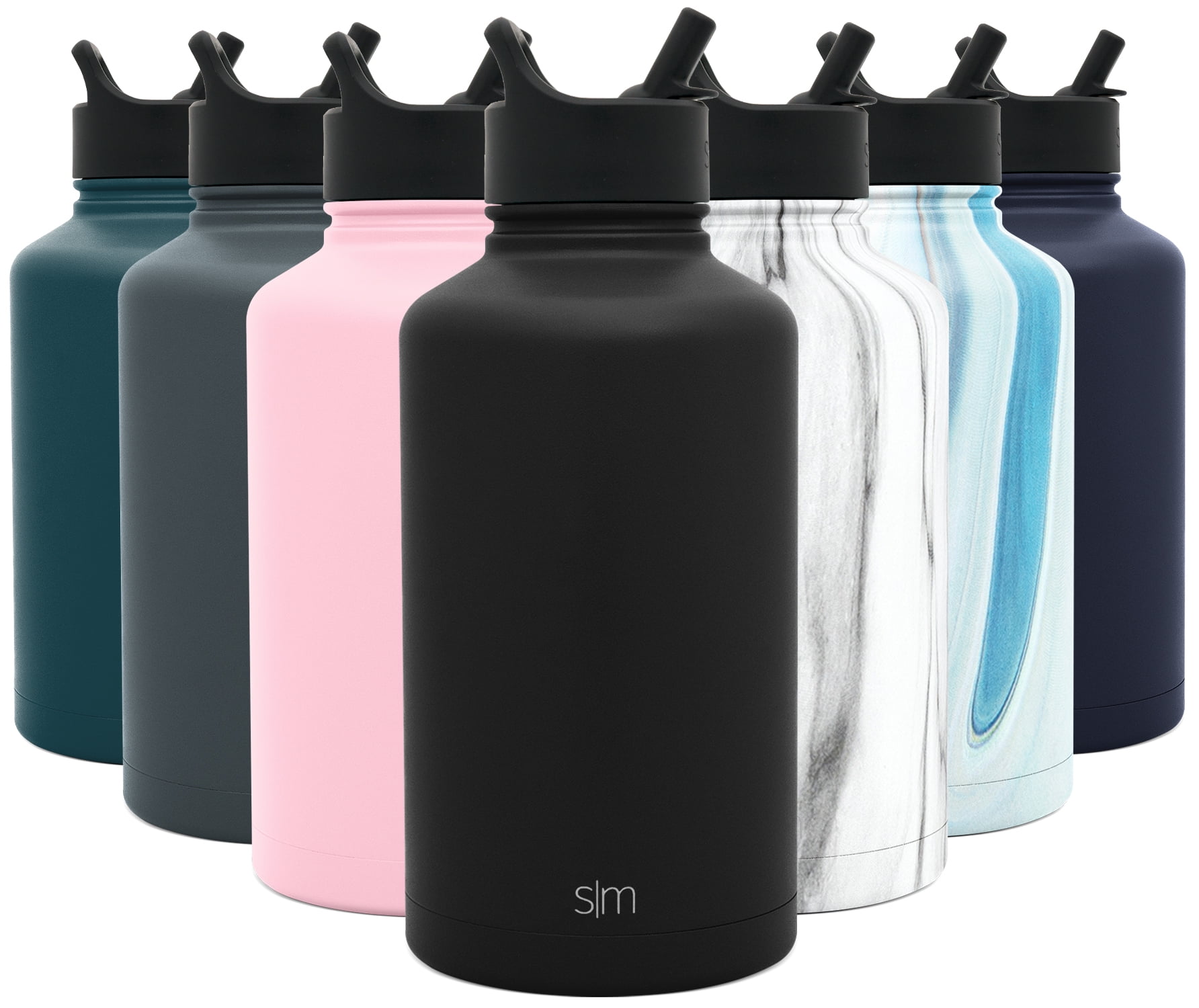 Simple Modern 64 oz Summit Water Bottle with Straw Lid Hydro Vacuum