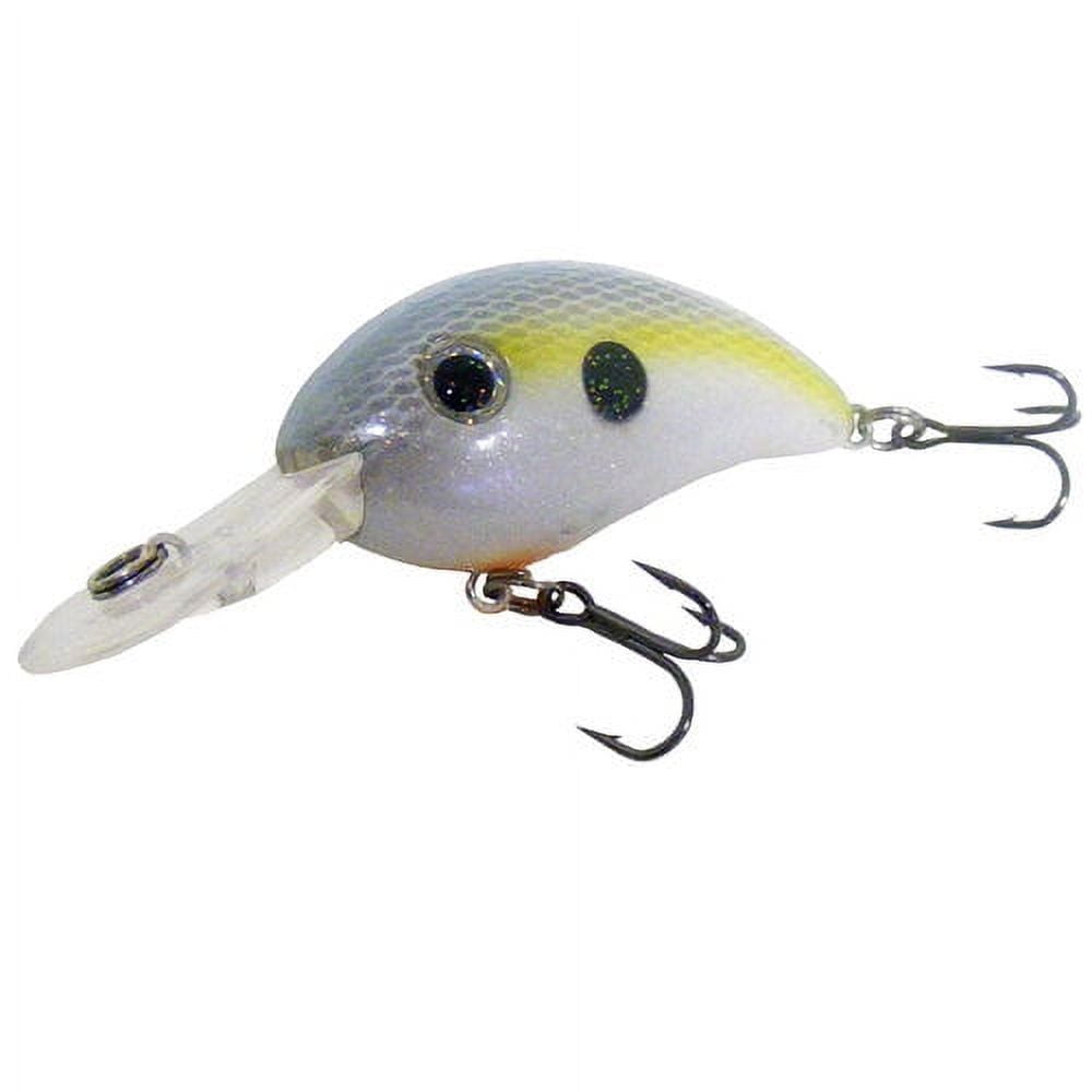 (2 pack) Arkie Lures 220 Series Crappie Crankbait, Color Sexee Shad