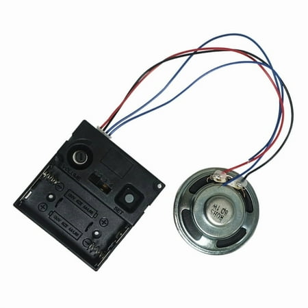 Music Chimes Box Quartzs Clock with Clear Sound Speakers for Time Alerts
