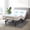 Adjustable Bed Frame+12" White Mattress, variant on Split King Adjustable Bed Base with Massage, Electric Bed Frame Dual Head & Foot Lift, Wireless Remote, Zero Gravity, Anti-Snore, LED Light, USB Ports
