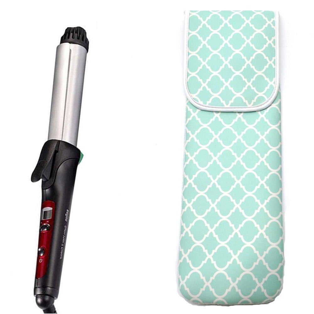 ALLENLIFE Neoprene Waterresistant Curling Iron Holder Flat Iron