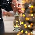 thumbnail image 6 of Tyidzon Christmas Small Lantern Decorative Indoor 6.3" LED Lighted Candle Lantern Battery Operated Desk Lamp for Tabletop Centerpiece Christmas Holiday Ornaments Gifts, 6 of 7