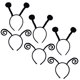 thumbnail image 1 of Set de diademas con antena de mariposa y pompones, 1 of 7