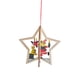 thumbnail image 3 of Adornos colgantes de madera para Navidad, decoración colgante, árbol de Navidad, adornos colgantes de madera Estrella, 3 of 9