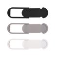 thumbnail image 3 of 6PCS Computer Camera Lid Compact Webcam Cover Privacy Protective Web Camera Cover Multi-purpose Camera Cover for Phone Computer (White+Black+Silver Gray), 3 of 9