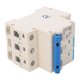 thumbnail image 4 of Disyuntor 3P Disyuntor en miniatura Montaje en riel DIN Interruptor de protección contra sobrecarga para sistema de iluminación de oficina en el hogar AC 400V 50Hz 63A, 4 of 8